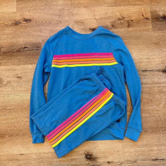 Aviator Nation Ocean Neon Stripe Set - Picture 1 of 6